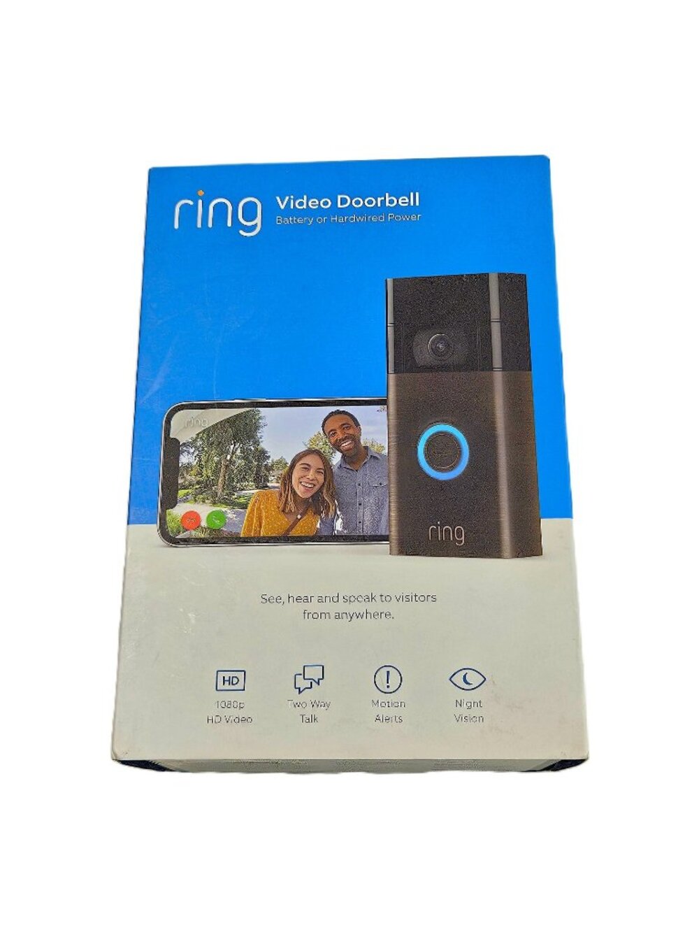 Ring Video Doorbell (2nd Gen) – Brand New – Smart Wi-Fi Video Doorbell